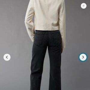 American Eagle Outfitters High Rise Dark Gray Jeans